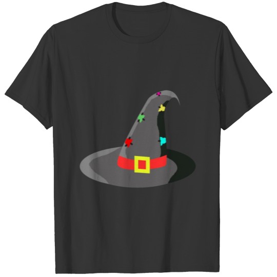 Halloween witch hat T-shirt