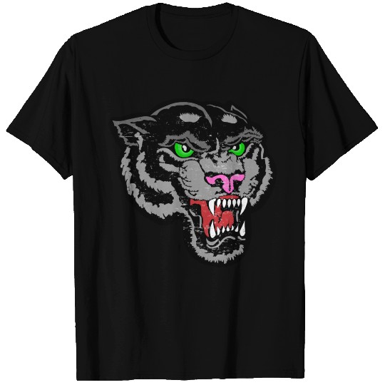 Black Panther Head T Shirts