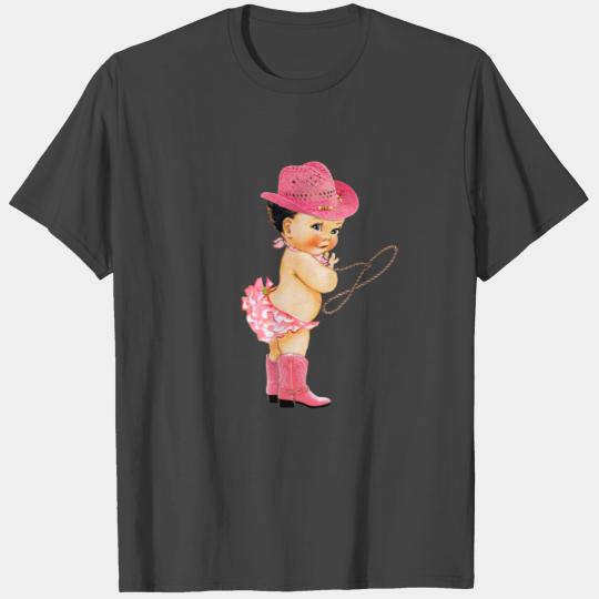 Little Cowgirl Baby T Shirts