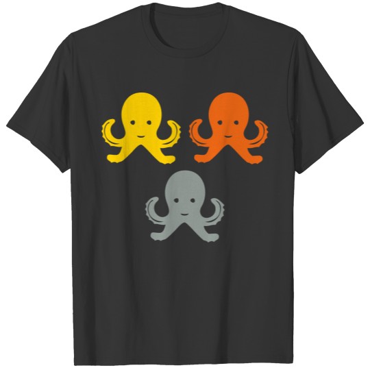 Baby Octopi Playing in the Sea T-shirt