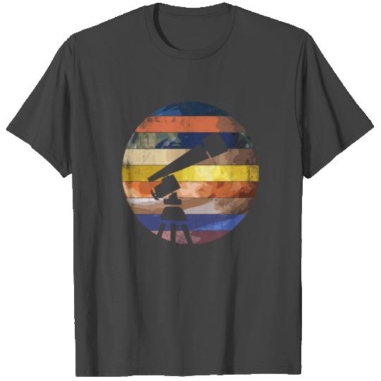 Telescope All Planets Astronomy Gift 9 Planets T Shirts