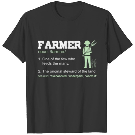 Farmer Definition T-shirt