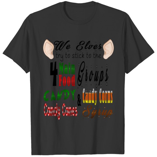 UGLY sweaters elf groups T Shirts