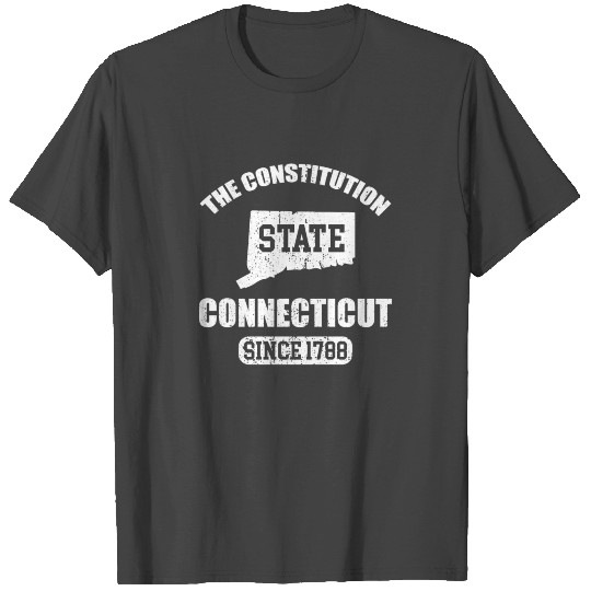 Connecticut The Constitution State Since 1788 T Shirts