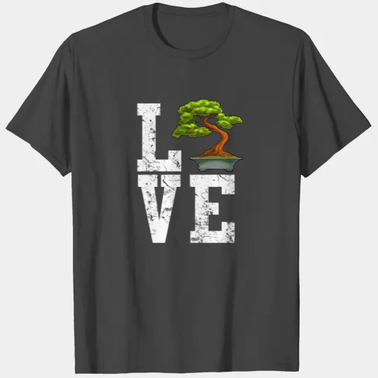 Bonsai Tree Love Enso Circle Yin Yang Buddhism Zen T Shirts