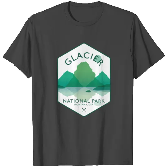 Glacier National Park - Montana USA T Shirts