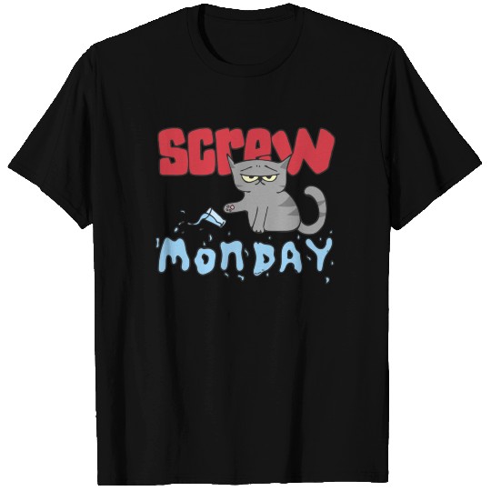 Screw Monday I Hate Mondays T Shirts