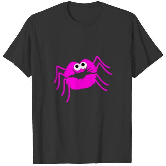Spider Lips Halloween Costume T-shirt