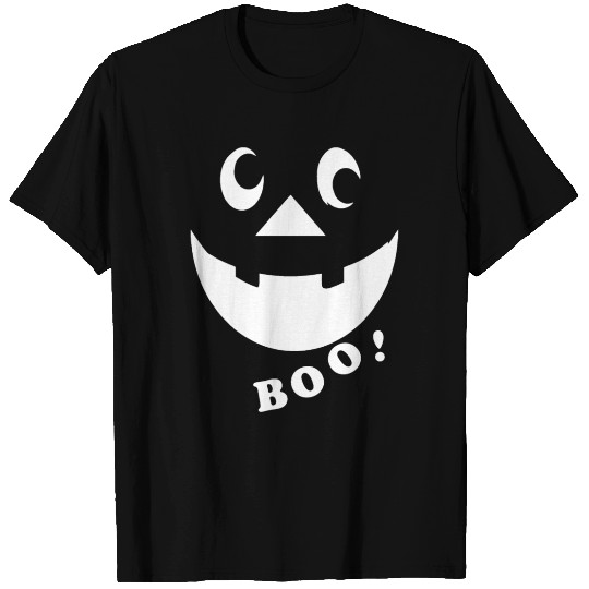 Boo Halloween Ghost Spider T Shirts