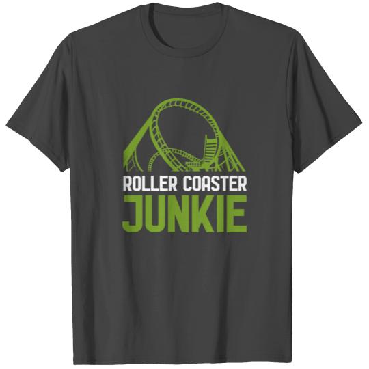 Roller Coaster Junkie T Shirts