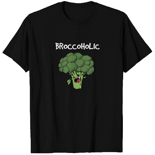 Broccoli Funny Vegan Vegetable Cabbage Monster T Shirts