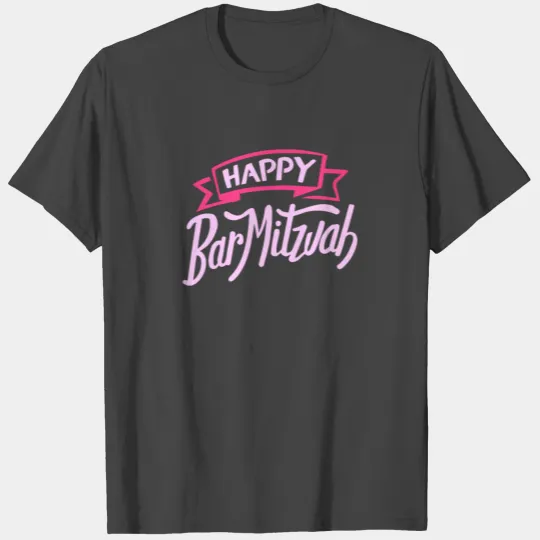 Bar mitzvah Miza Say Judaism Jewish celebration T Shirts