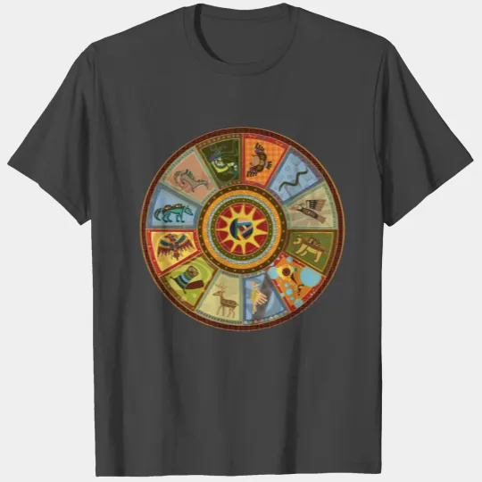 Native American Medicine Wheel T Shirts