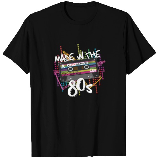 Made in the 80s cassette 80s T Shirts