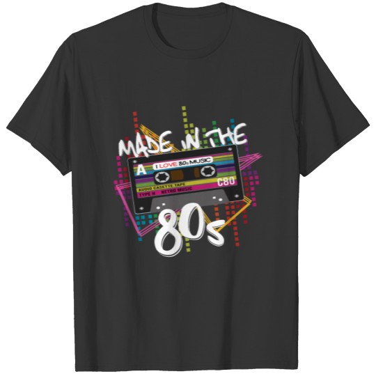 Made in the 80s cassette 80s T Shirts
