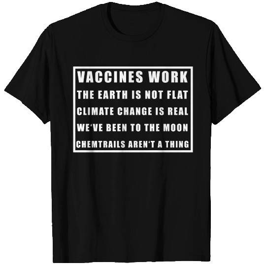 Conspiracy Theory Vaccines Flat Earth Climate Gift T Shirts