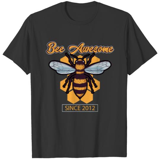 Birthday 2012 Bee Bee Awesome T Shirts