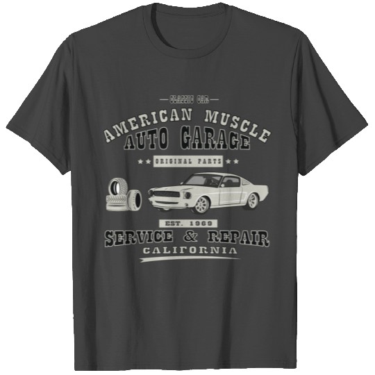 Muscle car T Shirts