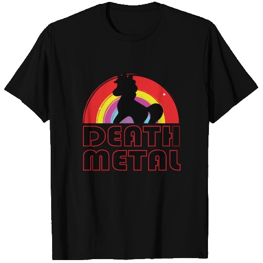 Death Metal Unicorn T Shirts