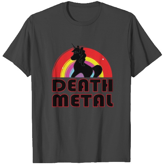 Death Metal Unicorn T Shirts