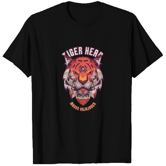Tiger Head T Shirts