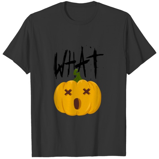 Scary Pumpkin Halloween Horror T-shirt