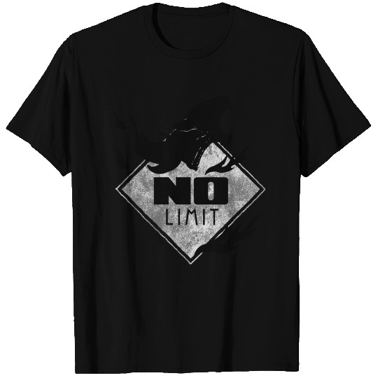 No Limit cheetah rhombus black T Shirts