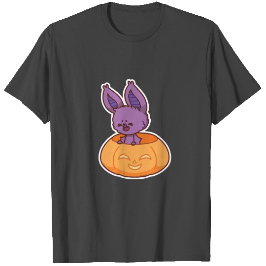 Sweet Bat Halloween Pumpkin funny gift T Shirts