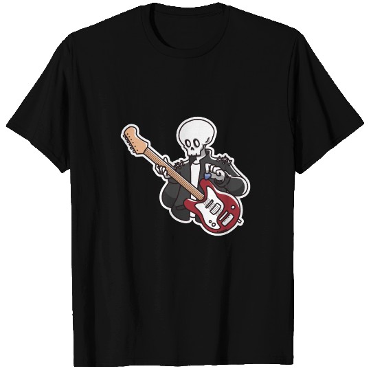 Skull Rock music Guitar Band Concert Gift T Shirts