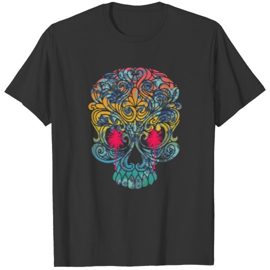 Summer by the skull T-shirt