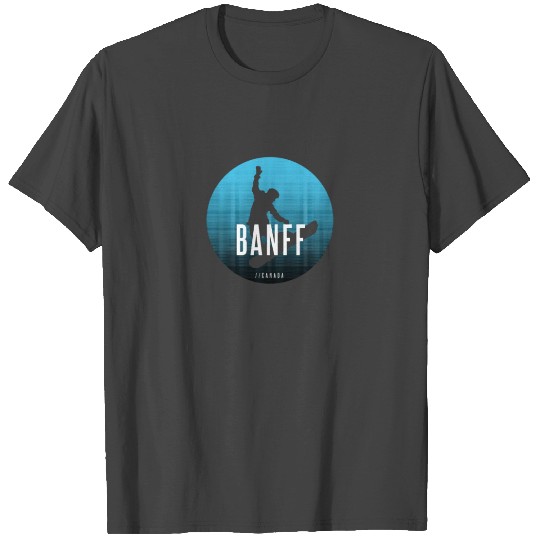 Banff Snowboarding Fan Mountain Snowboard Gift T Shirts