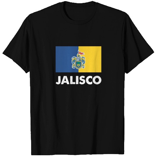 Jalisco Flag design for Men & Women T Shirts