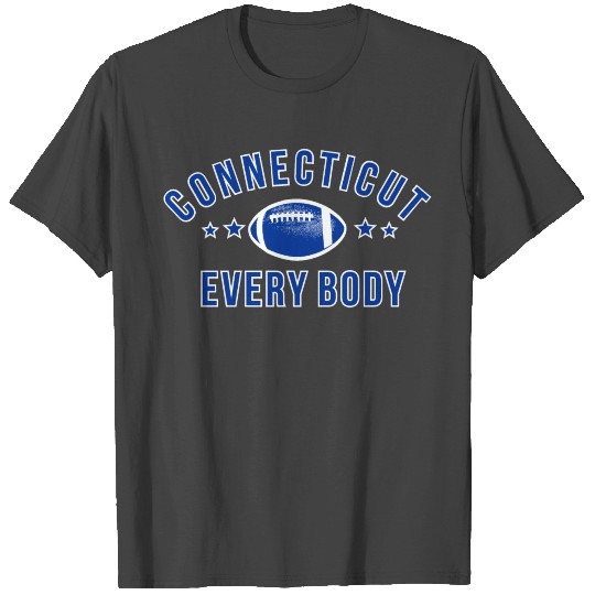 connecticut football fans T Shirts