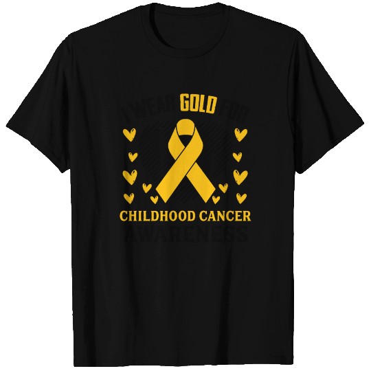 Childhood Cancer Awareness Heart T Shirts