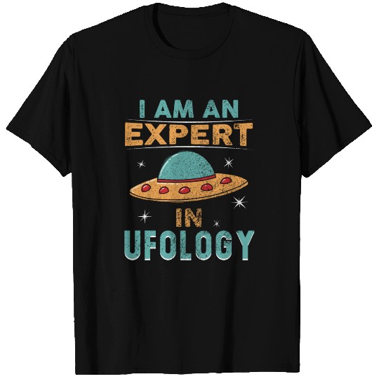 Alien UFO Expert T Shirts