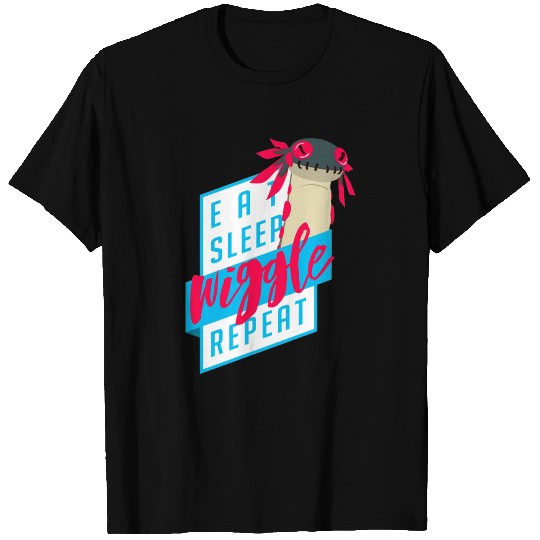 Eat. Sleep. WIGGLE. Repeat. - Monster Hunter T Shirts