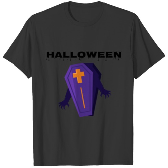 monster in the coffin T-shirt