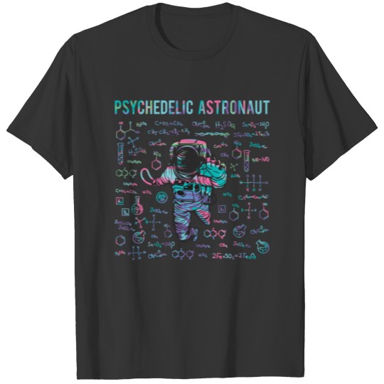 Psychedelic Space Astronaut. Outer Space Rave T-shirt