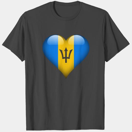 Heart Barbados T Shirts