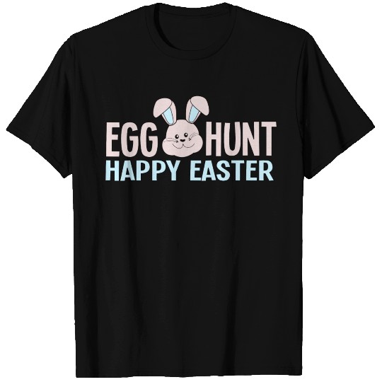 Egg Hunt happy easter T Shirts