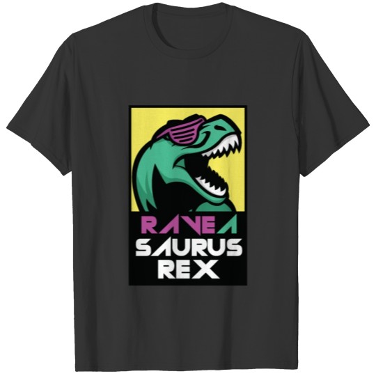 Rave A Saurus Rex Techno House Music Festival T-shirt