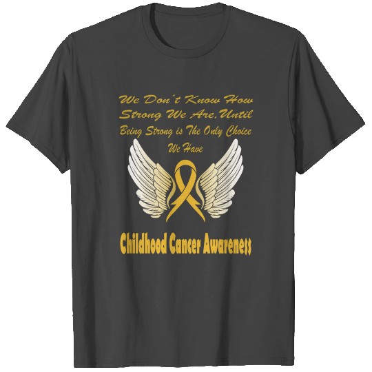 Childhood Cancer Awareness T Shirts