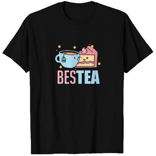 BesTea Cake Slice Dessert Matching Coffee Herb T Shirts