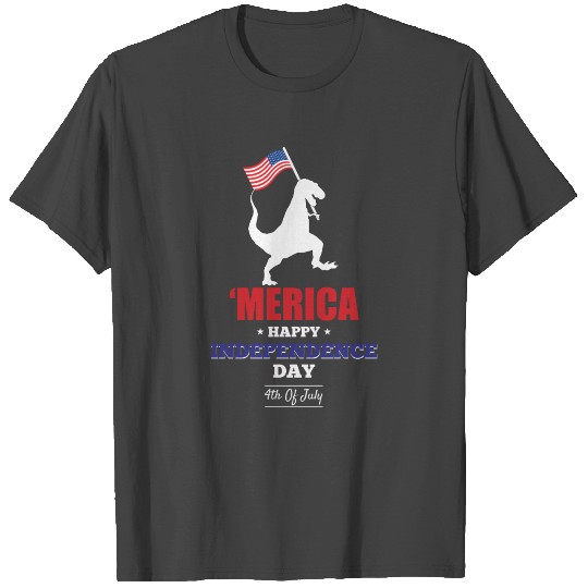 4th of July American Flag Vintage USA Men Women T Shirts