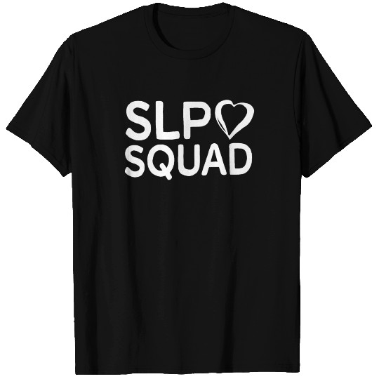 SLP Squad Teacher Gift School Speech Language T Shirts