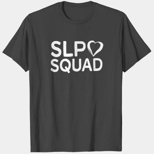 SLP Squad Teacher Gift School Speech Language T Shirts
