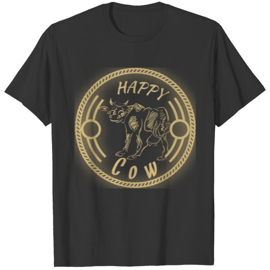 Happy cow T Shirts