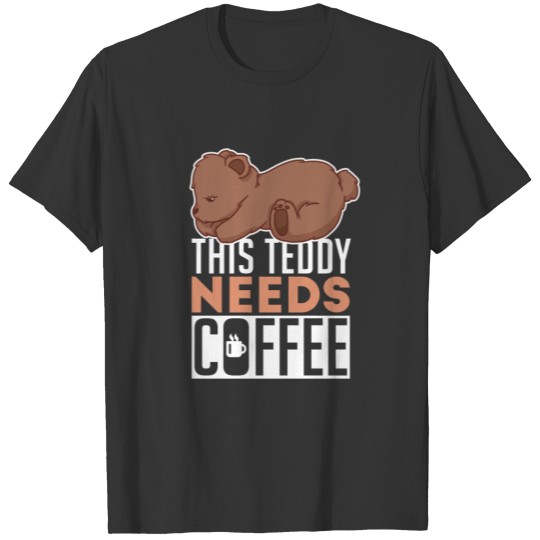 Brown Panda Needs A Chocolate Coffee Baby Bear T Shirts