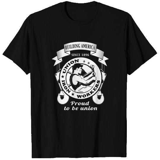 union Ironworker T Shirts