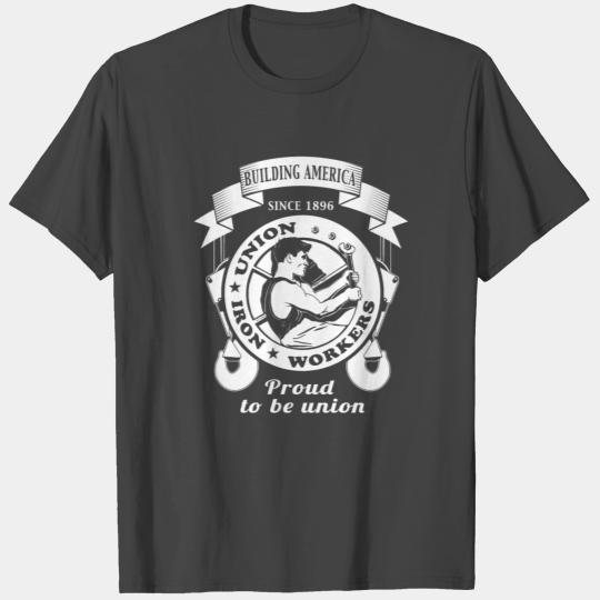 union Ironworker T Shirts